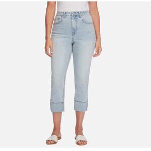 Frye Women's Cuffed Crop Jean, Size 6/28